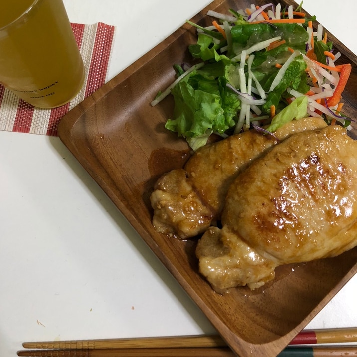 ブライン液に漬けるだけ!柔らかポークソテー❤